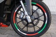 Aprilia RS4 50 125 nálepky na disky kolies TALIANSKO Aprilia RS4 50 125 nálepky na disky kolies TALIANSKO