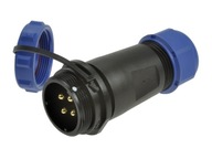 ZÁSTRČKA 4 pinová 1,5mm2 25A 500V IP68 Weipu ZÁSTRČKA 4 pinová 1,5mm2 25A 500V IP68 Weipu