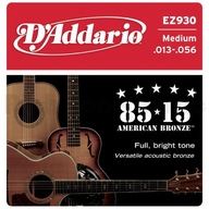D'addario EZ 930 STRUNY PRE AKUSTICKÚ GITARITU D'addario EZ 930 STRUNY PRE AKUSTICKÚ GITARITU