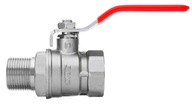 Guľový ventil WZ na vodu s 3/4" vývodkou, rukoväť Guľový ventil WZ na vodu s 3/4" vývodkou, rukoväť