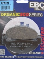EBC doštičky zadné YAMAHA CP 250 MAXAM YP 400 MAJESTY EBC doštičky zadné YAMAHA CP 250 MAXAM YP 400 MAJESTY