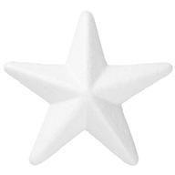 STYROFOAM STAR 11CM 3D STAR 50 KS STYROFOAM STAR 11CM 3D STAR 50 KS