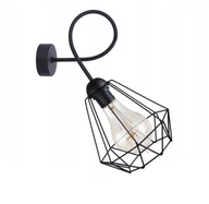 NÁSTENNÁ LAMPA BEŽNÁ LAMPA PODKROVNÁ EDISON DRUCIAK 1xE27 NÁSTENNÁ LAMPA BEŽNÁ LAMPA PODKROVNÁ EDISON DRUCIAK 1xE27