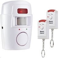 Bezdrôtový alarm s pohybovým senzorom 2 diaľkovým ovládaním