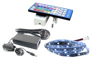 KIT LED pás 300 SMD RGBW 5050 diaľkové ovládanie 5m KIT LED pás 300 SMD RGBW 5050 diaľkové ovládanie 5m