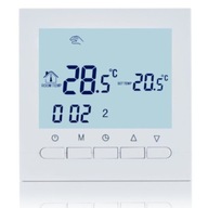 Týždenný termostat AA, dotykový, na povrch
