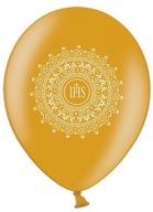 Balóny 30cm, IHS, Metallic Gold 1bal/10ks Balóny 30cm, IHS, Metallic Gold 1bal/10ks