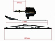 motor, sada stieracieho mechanizmu. URSUS dlhý motor, sada stieracieho mechanizmu. URSUS dlhý