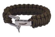 PARACORD NÁRAMOK PREŽITIA, 3m kaki TEXAR lano PARACORD NÁRAMOK PREŽITIA, 3m kaki TEXAR lano