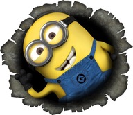 NÁLEPKY NA STENU nástenné MINIONS 07 70x60 cm NÁLEPKY NA STENU nástenné MINIONS 07 70x60 cm