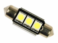 3 LED trubica C5W C10W CAN BUS canbus SMD 42 mm