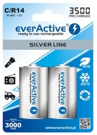 2x everActive R14/C Ni-MH 3500 mAh BATÉRIE 2x everActive R14/C Ni-MH 3500 mAh BATÉRIE