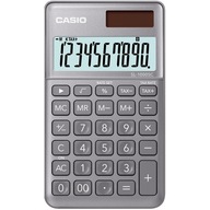 Casio vrecková kalkulačka strieborná TAX 10 číslic