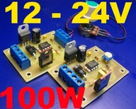 Jednosmerný regulátor otáčok motora PWM 100W 12-24V Jednosmerný regulátor otáčok motora PWM 100W 12-24V