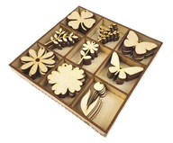 FLOWERS MOTÝLE CLOVER Scrapbook set 45ks 7,5c FLOWERS MOTÝLE CLOVER Scrapbook set 45ks 7,5c