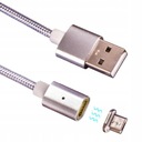 Magnetický USB kábel - microUSB adaptér