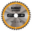 DeWALT pílový kotúč na drevo 216mm 30mm 40z DT1953