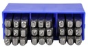 Značkovače písmen, písmená, písmená A-Z, 6 mm