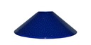Tienidlo pre závesné lampy E14 CONE, modré, 25 cm