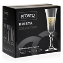 KROSNO Krista poháre na šumivé šampanské 150ml