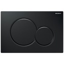 GEBERIT SIGMA 01 WC tlačidlo UP320, lesklá čierna