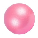Gymnastická posilňovacia lopta 55 cm na cvičenie, ružová