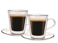 Termálne šálky na kávu Espresso Doppio 100ml