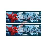 bordúra ozdobný prúžok gaštanovej farby Spider-Man Team-Up