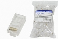 Zástrčka LAN RJ45, 100 kusov, Štetín Zástrčka LAN RJ45, 100 kusov, Štetín