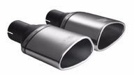 Koncovka výfuku tlmiča N1-48 L + R 160mm x 80mm Koncovka výfuku tlmiča N1-48 L + R 160mm x 80mm