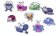 Magnety na chladničku HMYZOVÝ MAGNET vystužený kartónom Magnety na chladničku HMYZOVÝ MAGNET vystužený kartónom