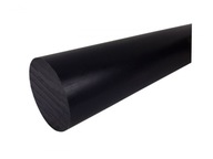 Polyamidová tyč, valček fi 135x500mm PA6+MoS2, čierna