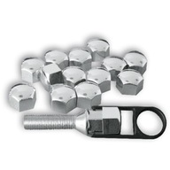 KRYTY, MATICE NA SKRUTKY, CHROM, LACNO SKRUTKA, 19MM KRYTY, MATICE NA SKRUTKY, CHROM, LACNO SKRUTKA, 19MM