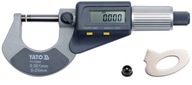 Elektronický mikrometer 0-25mm digitálny LCD YATO Elektronický mikrometer 0-25mm digitálny LCD YATO