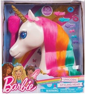 BARBIE Jednorožca hlava pre starostlivosť o styling koňa BARBIE Jednorožca hlava pre starostlivosť o styling koňa