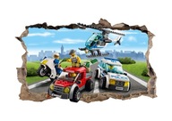 Nálepka na stenu LEGO CITY! Veľký výber! 3D efekt Nálepka na stenu LEGO CITY! Veľký výber! 3D efekt