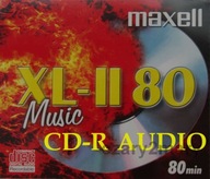 Maxell Music XL-II 80 CD-R Audio 10 ks Maxell Music XL-II 80 CD-R Audio 10 ks