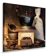 OBRÁZKY KUCHYNE COFFEE GRIN CANVAS OBRAZY 70x70 OBRÁZKY KUCHYNE COFFEE GRIN CANVAS OBRAZY 70x70