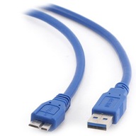 Gembird microUSB - USB 3.0 kábel pre externý disk 1,8 m Gembird microUSB - USB 3.0 kábel pre externý disk 1,8 m