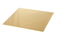 Mosadzný plech mosadzný plech 1mm - 50x50cm | formát 500x500x1,0mm