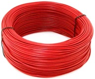 LGY KÁBEL 0,75mm ČERVENÝ 100m