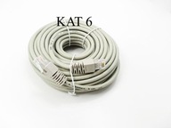 sieťový kábel patch cord cat.6 RJ45 15m krútený pár sieťový kábel patch cord cat.6 RJ45 15m krútený pár