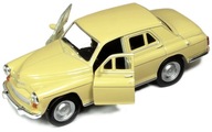 KOVOVÝ MODEL AUTA VARŠAVA 224 WELLY 1:34 KOVOVÝ MODEL AUTA VARŠAVA 224 WELLY 1:34