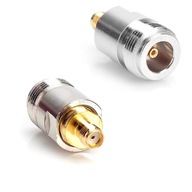 Adaptér SMA-F/N zásuvka PTFE/zlatá Adaptér SMA-F/N zásuvka PTFE/zlatá