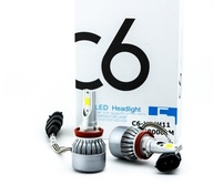 LED ŽIAROVKA H11 H8 H9 H16 DC9V-32V CAN 72W 8000lm LED ŽIAROVKA H11 H8 H9 H16 DC9V-32V CAN 72W 8000lm