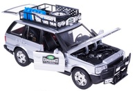 RANGE ROVER 4X4 KOVOVÝ MODEL BBURAGO 1:24 STRIEBORNÝ RANGE ROVER 4X4 KOVOVÝ MODEL BBURAGO 1:24 STRIEBORNÝ