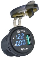 USB 3.0 RÝCHLO NABÍJANIE VOLTMETER AMPÉR N USB 3.0 RÝCHLO NABÍJANIE VOLTMETER AMPÉR N