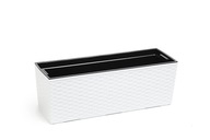 BEGONIA RATTAN BOX 19x56 h19,5 BIELA VLOŽKA BEGONIA RATTAN BOX 19x56 h19,5 BIELA VLOŽKA