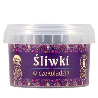 5 Premena sliviek v čokoládovú stevia erytritol