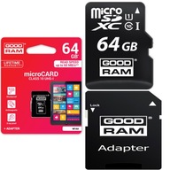 64 GB fotopríslušenstvo GOODRAM MICRO SDHC MEMORY CARD 64 GB fotopríslušenstvo GOODRAM MICRO SDHC MEMORY CARD